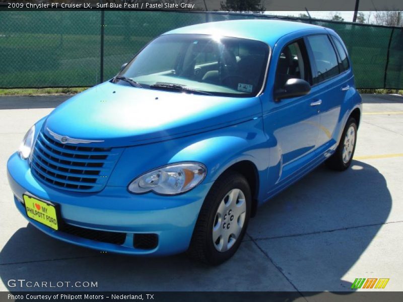 Surf Blue Pearl / Pastel Slate Gray 2009 Chrysler PT Cruiser LX