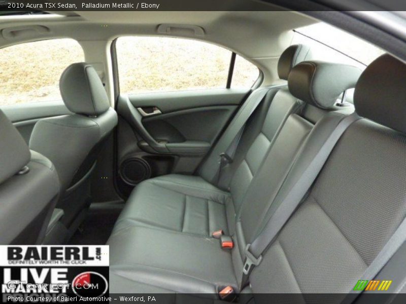Palladium Metallic / Ebony 2010 Acura TSX Sedan