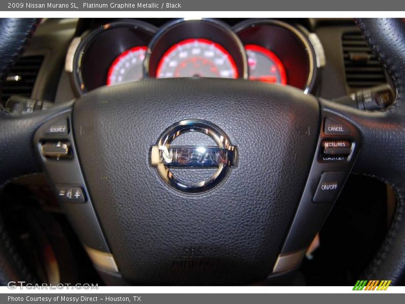 Platinum Graphite Metallic / Black 2009 Nissan Murano SL