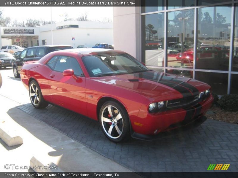 Redline 3-Coat Pearl / Dark Slate Gray 2011 Dodge Challenger SRT8 392