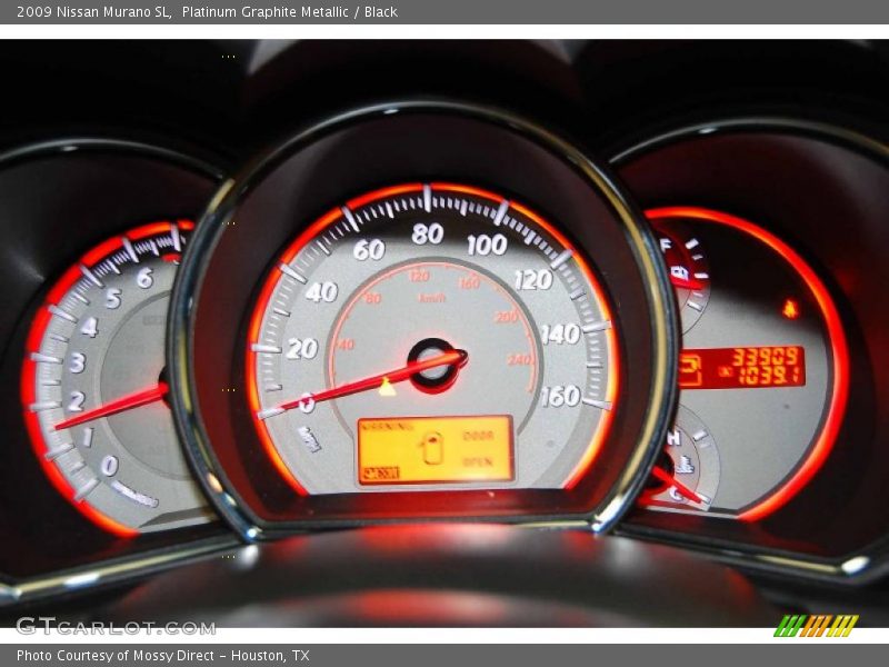 Platinum Graphite Metallic / Black 2009 Nissan Murano SL
