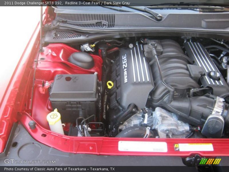 Redline 3-Coat Pearl / Dark Slate Gray 2011 Dodge Challenger SRT8 392