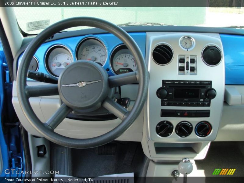 Surf Blue Pearl / Pastel Slate Gray 2009 Chrysler PT Cruiser LX