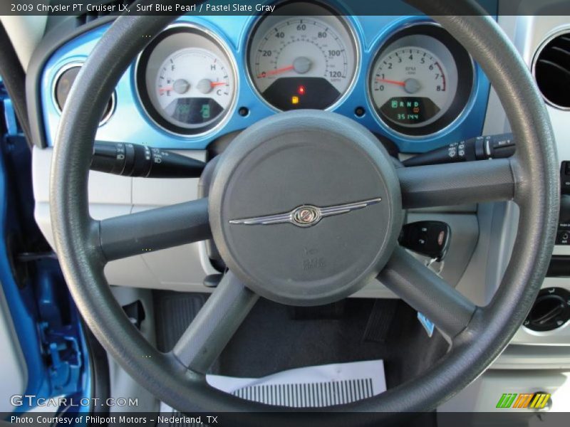 Surf Blue Pearl / Pastel Slate Gray 2009 Chrysler PT Cruiser LX