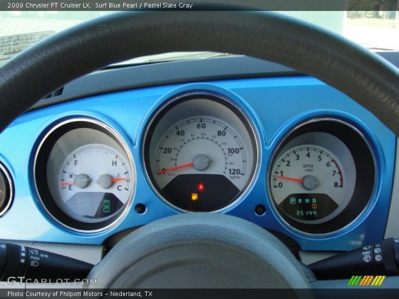 Surf Blue Pearl / Pastel Slate Gray 2009 Chrysler PT Cruiser LX