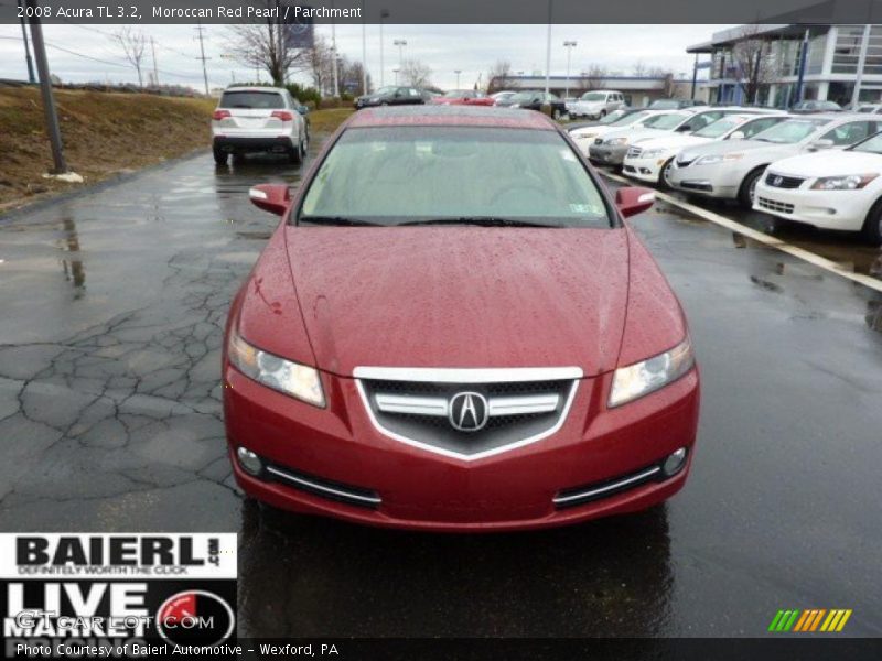 Moroccan Red Pearl / Parchment 2008 Acura TL 3.2