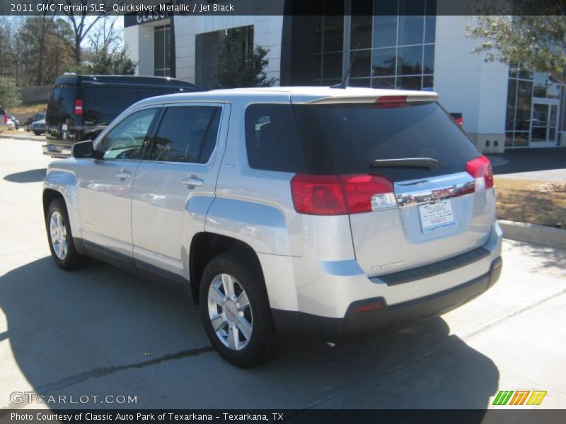 Quicksilver Metallic / Jet Black 2011 GMC Terrain SLE