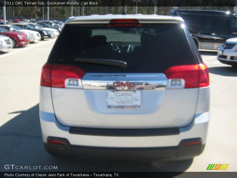 Quicksilver Metallic / Jet Black 2011 GMC Terrain SLE