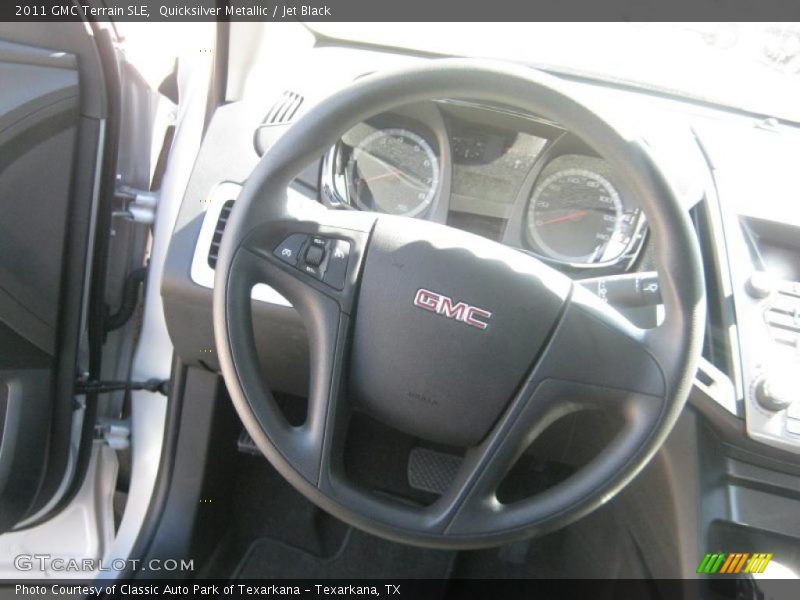 Quicksilver Metallic / Jet Black 2011 GMC Terrain SLE