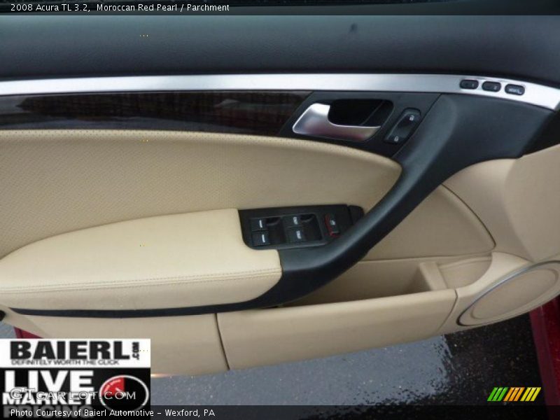 Moroccan Red Pearl / Parchment 2008 Acura TL 3.2