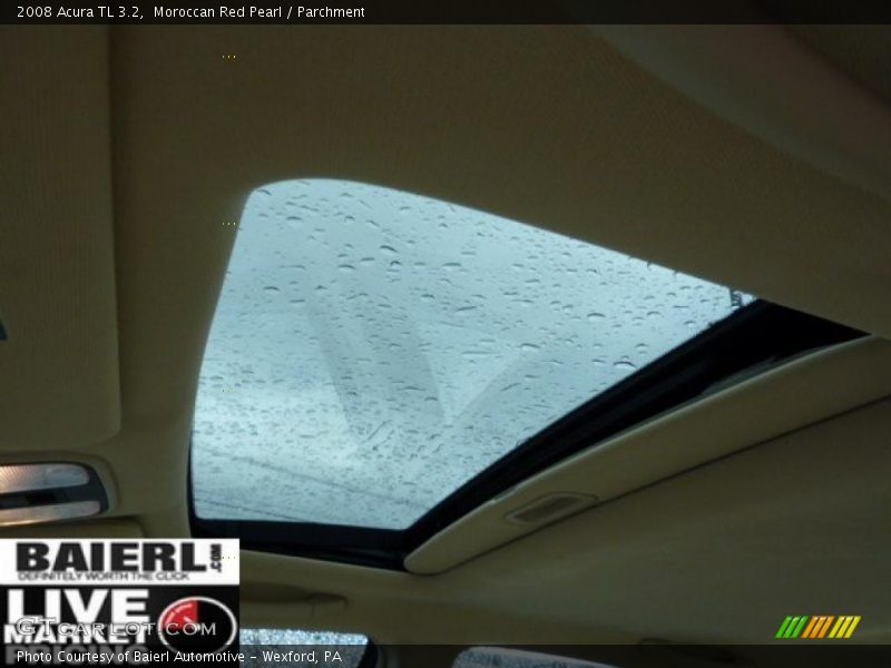 Moroccan Red Pearl / Parchment 2008 Acura TL 3.2