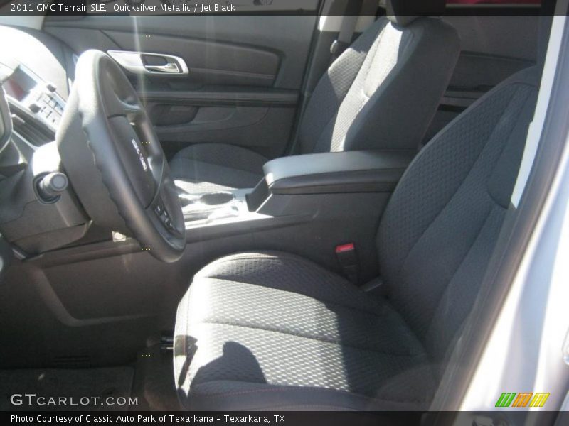 Quicksilver Metallic / Jet Black 2011 GMC Terrain SLE