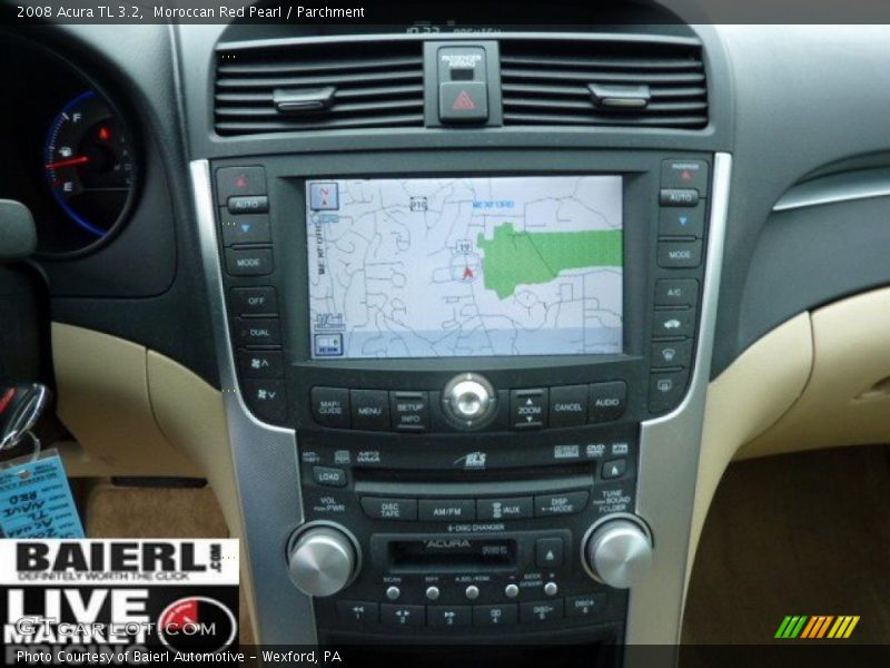 Moroccan Red Pearl / Parchment 2008 Acura TL 3.2