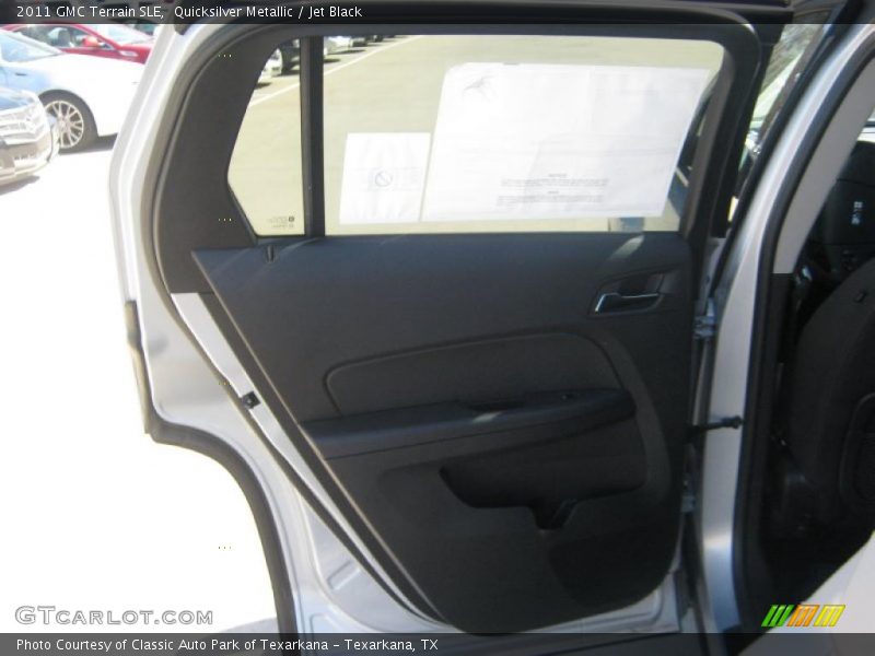 Quicksilver Metallic / Jet Black 2011 GMC Terrain SLE