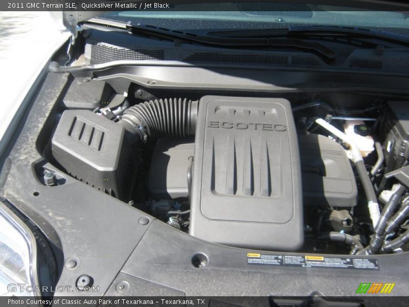Quicksilver Metallic / Jet Black 2011 GMC Terrain SLE