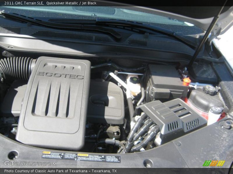 Quicksilver Metallic / Jet Black 2011 GMC Terrain SLE