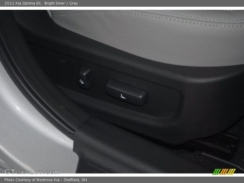 Bright Silver / Gray 2011 Kia Optima EX
