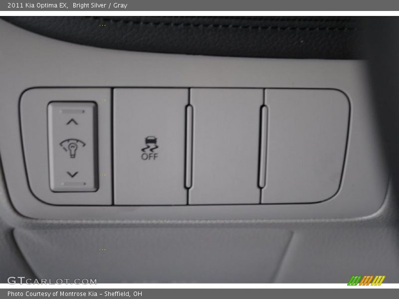 Bright Silver / Gray 2011 Kia Optima EX