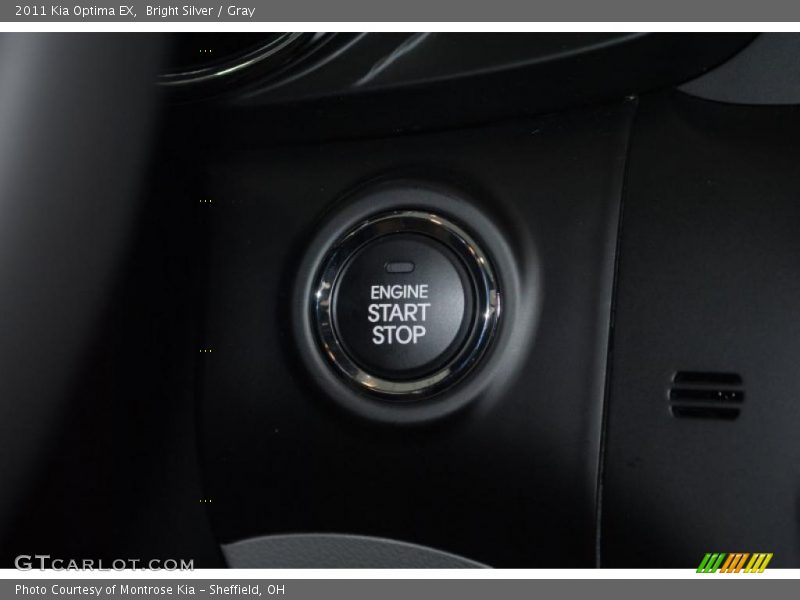 Bright Silver / Gray 2011 Kia Optima EX