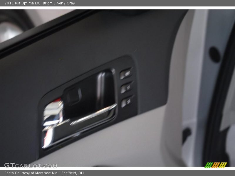 Bright Silver / Gray 2011 Kia Optima EX
