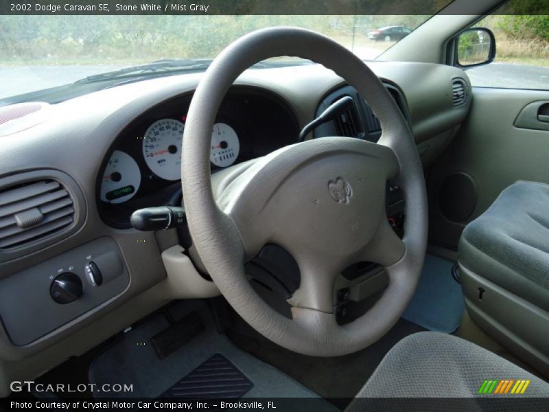  2002 Caravan SE Mist Gray Interior