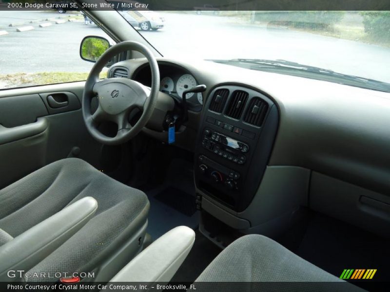  2002 Caravan SE Mist Gray Interior