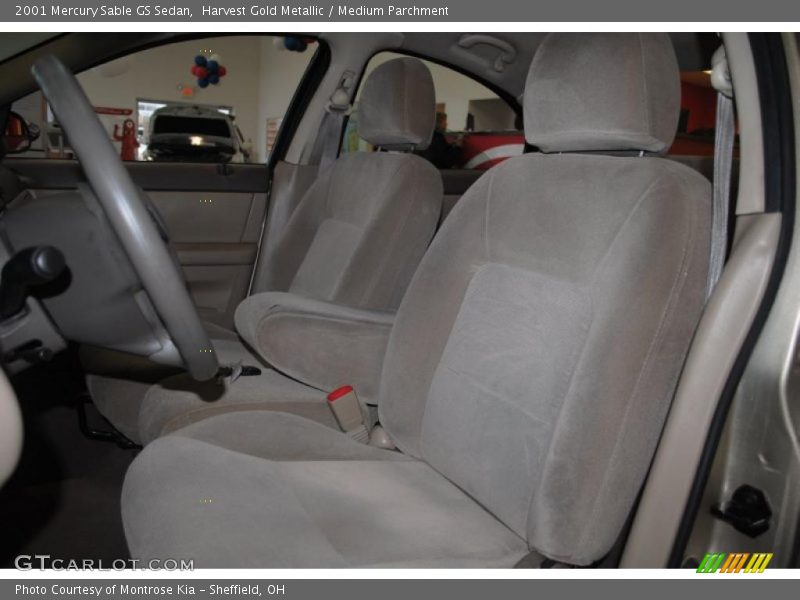 Harvest Gold Metallic / Medium Parchment 2001 Mercury Sable GS Sedan