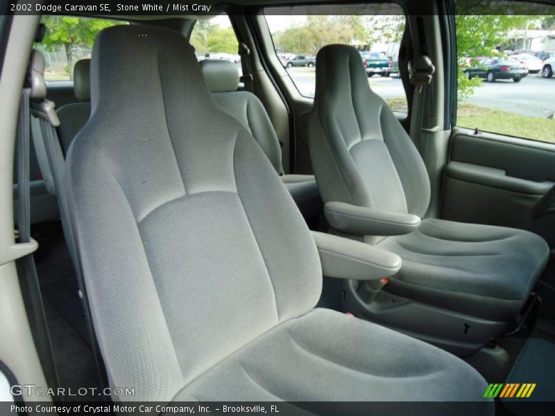  2002 Caravan SE Mist Gray Interior