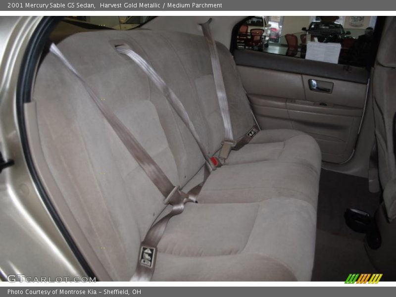Harvest Gold Metallic / Medium Parchment 2001 Mercury Sable GS Sedan