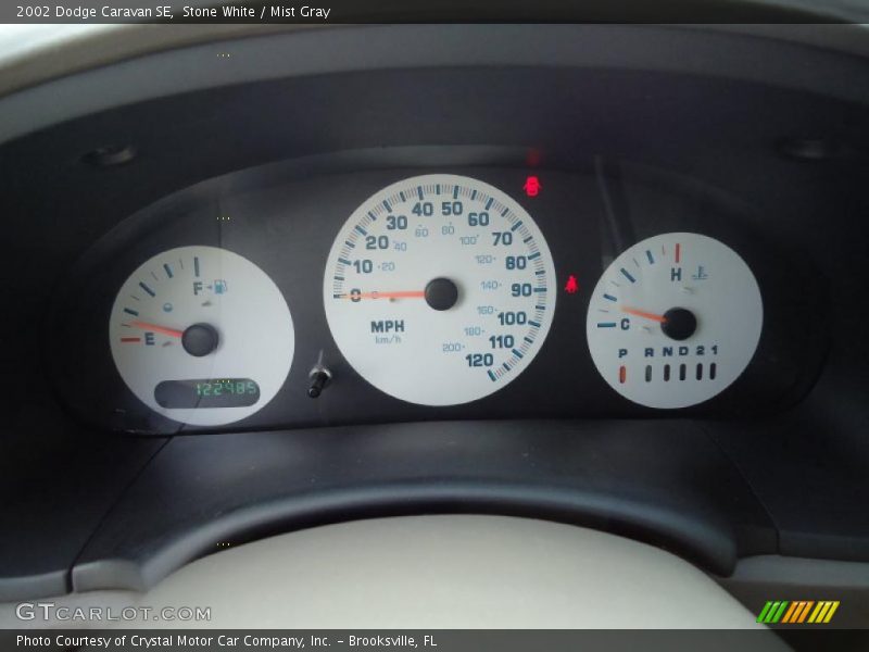  2002 Caravan SE SE Gauges