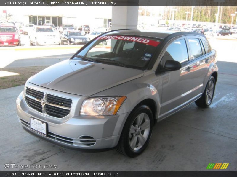 Bright Silver Metallic / Dark Slate Gray 2010 Dodge Caliber SXT