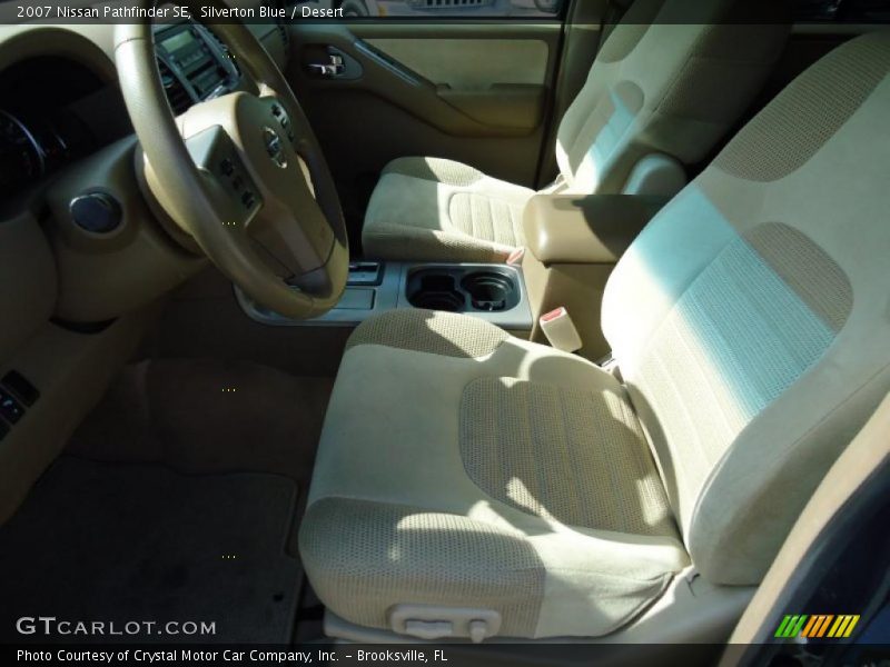 Silverton Blue / Desert 2007 Nissan Pathfinder SE