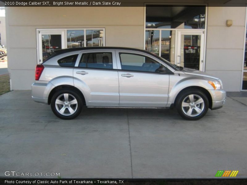 Bright Silver Metallic / Dark Slate Gray 2010 Dodge Caliber SXT