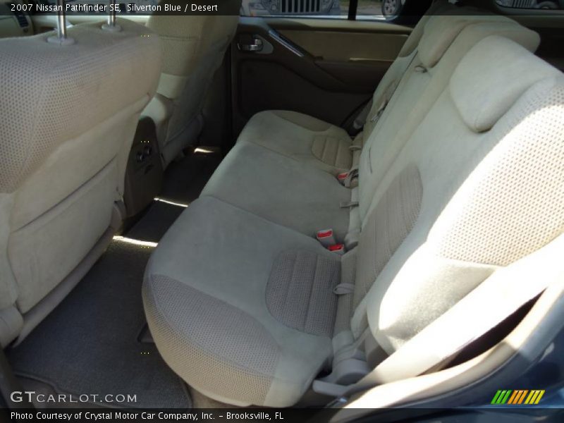 Silverton Blue / Desert 2007 Nissan Pathfinder SE