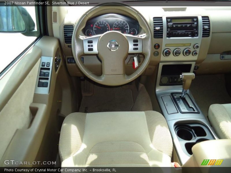 Silverton Blue / Desert 2007 Nissan Pathfinder SE