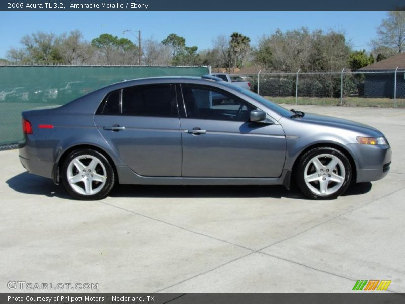 Anthracite Metallic / Ebony 2006 Acura TL 3.2
