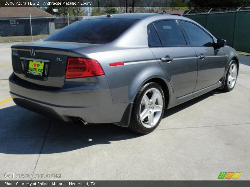 Anthracite Metallic / Ebony 2006 Acura TL 3.2