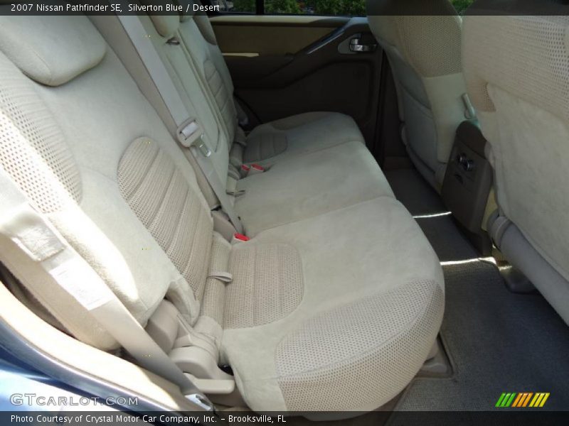 Silverton Blue / Desert 2007 Nissan Pathfinder SE