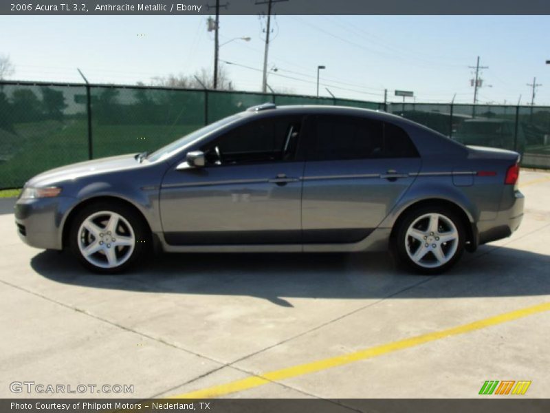 Anthracite Metallic / Ebony 2006 Acura TL 3.2