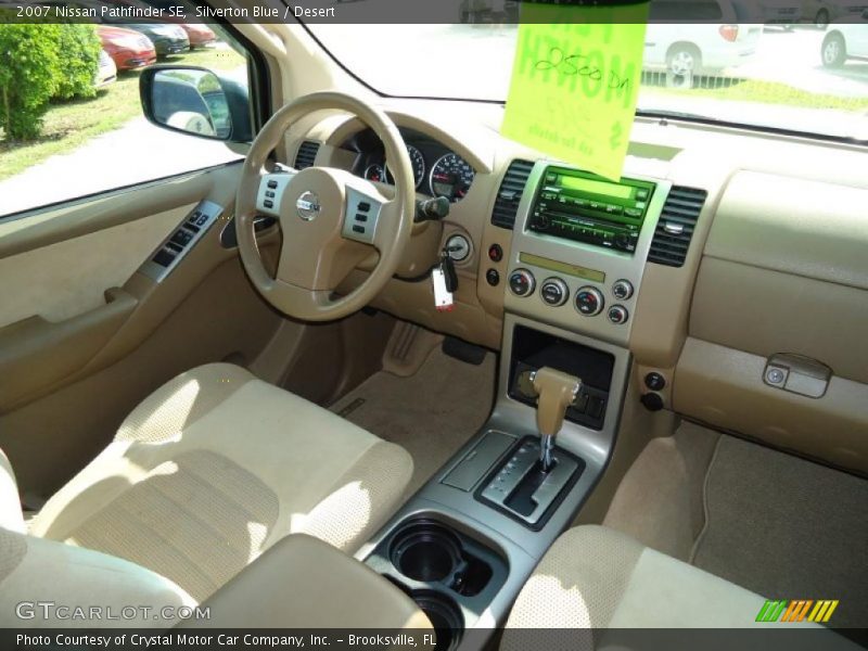 Silverton Blue / Desert 2007 Nissan Pathfinder SE