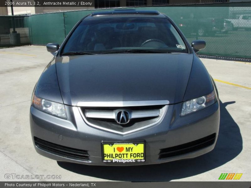 Anthracite Metallic / Ebony 2006 Acura TL 3.2