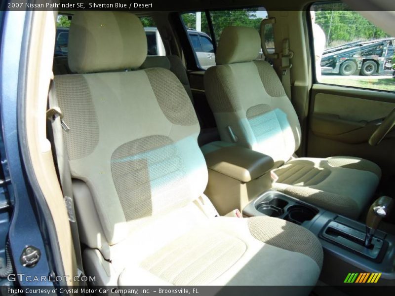 Silverton Blue / Desert 2007 Nissan Pathfinder SE