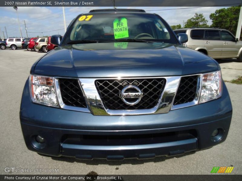 Silverton Blue / Desert 2007 Nissan Pathfinder SE