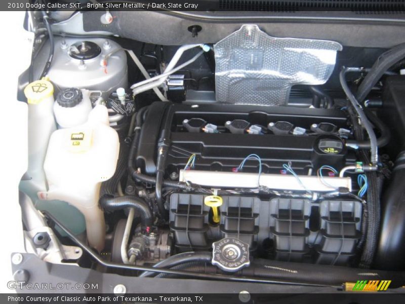 Bright Silver Metallic / Dark Slate Gray 2010 Dodge Caliber SXT