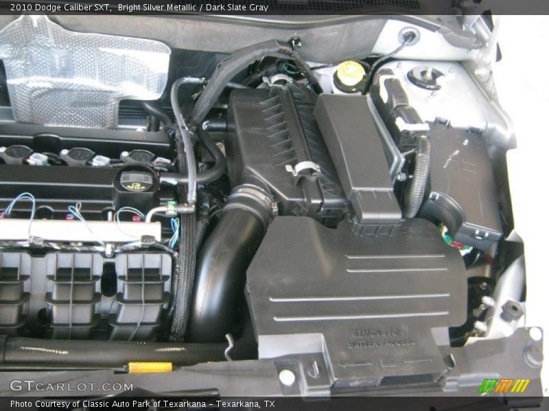 Bright Silver Metallic / Dark Slate Gray 2010 Dodge Caliber SXT