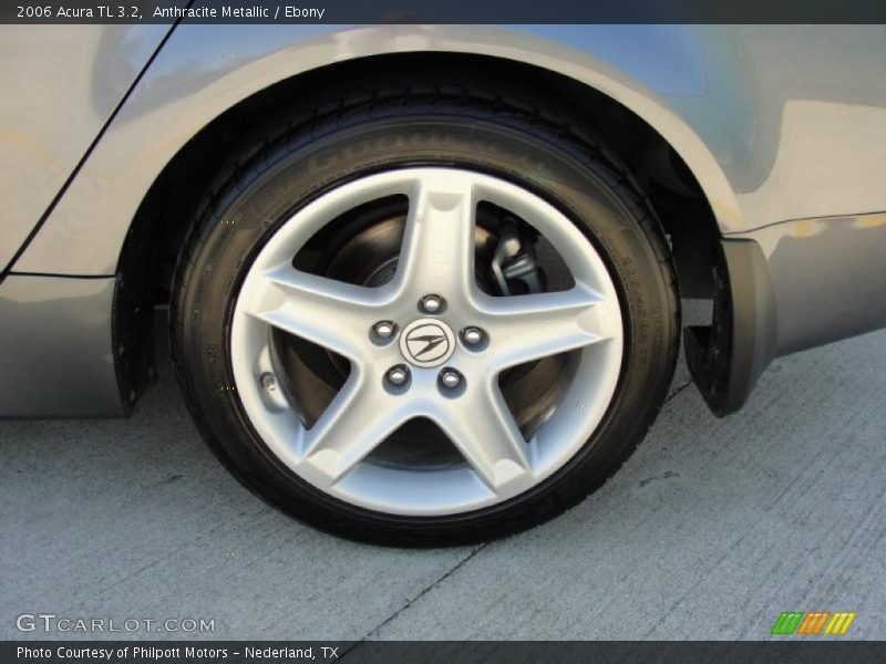 Anthracite Metallic / Ebony 2006 Acura TL 3.2