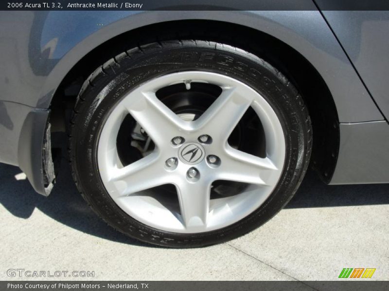 Anthracite Metallic / Ebony 2006 Acura TL 3.2
