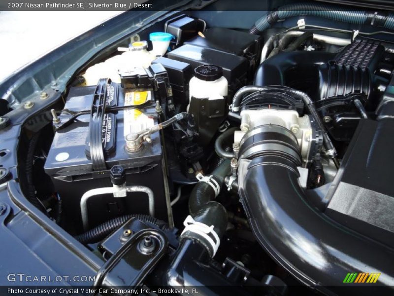 Silverton Blue / Desert 2007 Nissan Pathfinder SE