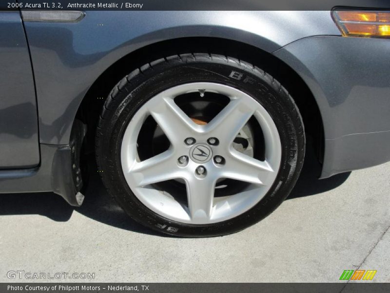 Anthracite Metallic / Ebony 2006 Acura TL 3.2