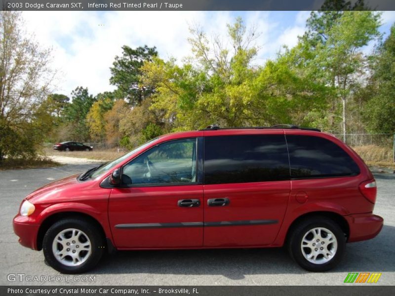  2003 Caravan SXT Inferno Red Tinted Pearl